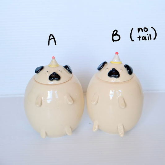 Party Pug Jar