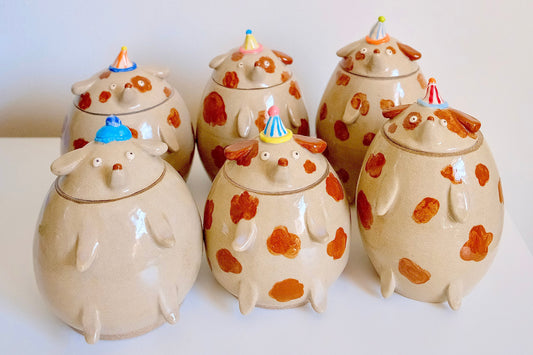 PRE-ORDER: "Jam" - Toffee Dog Jar