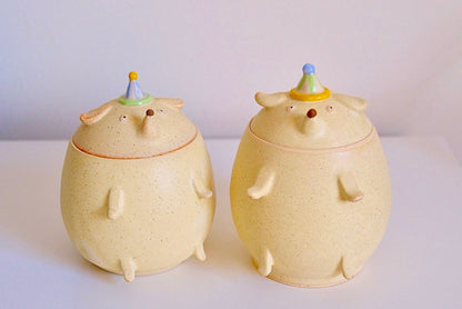 PRE-ORDER: "Beeb" - Soft Butter Dog Jar