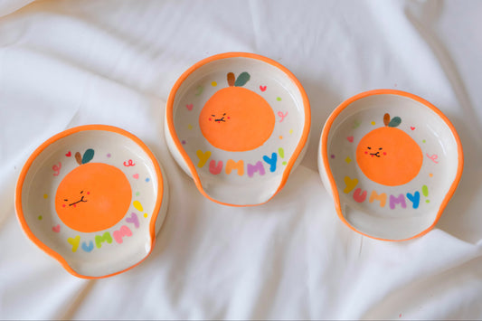 Fruity Spoon Rest - Orange