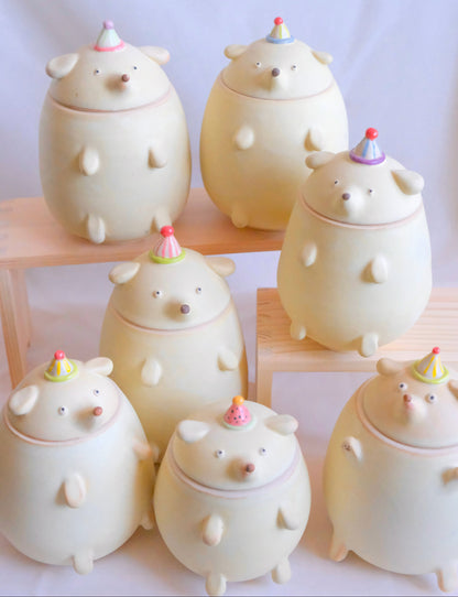 *B-Grade* Beeb Butter Dog Jar