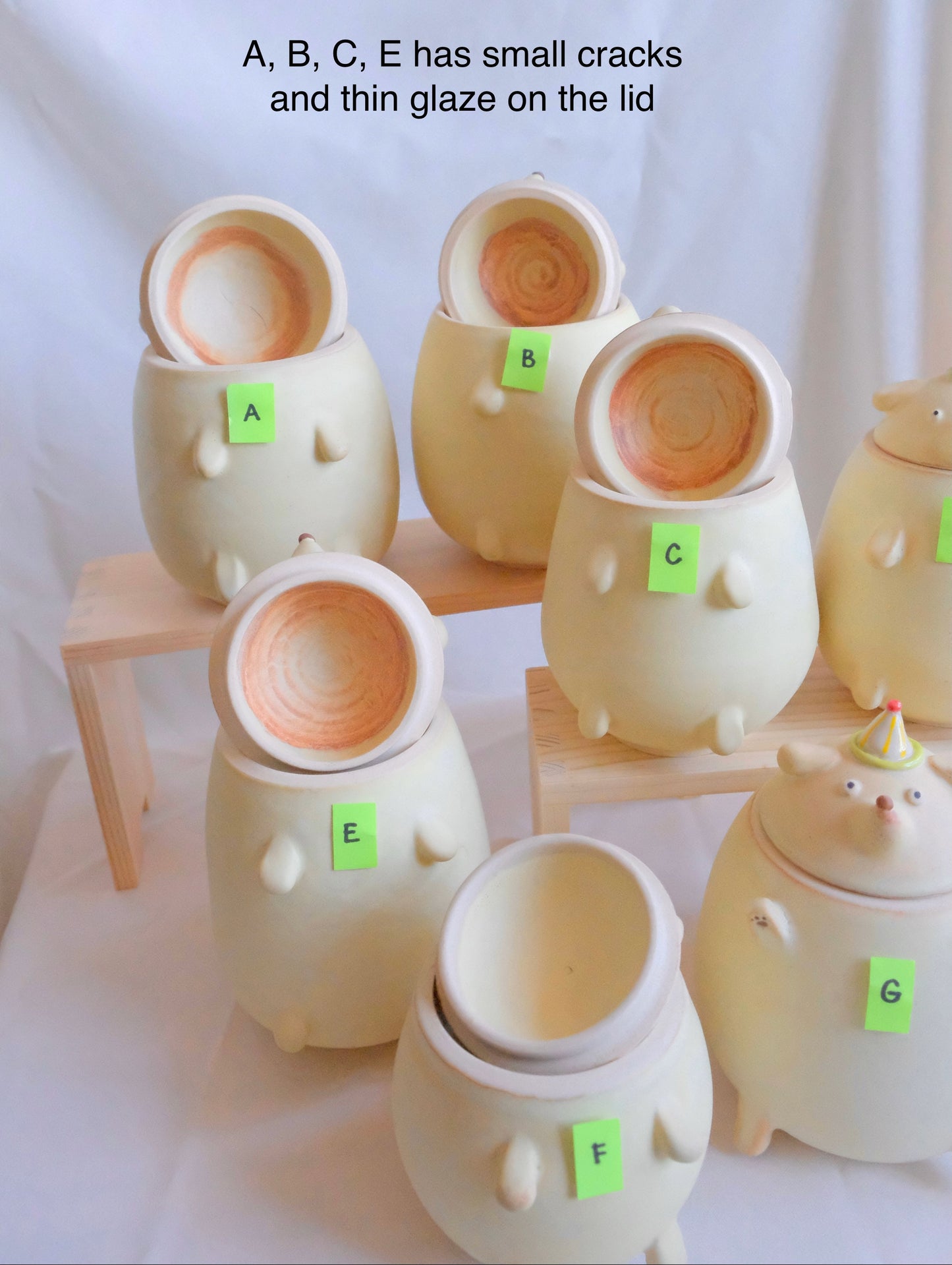*B-Grade* Beeb Butter Dog Jar