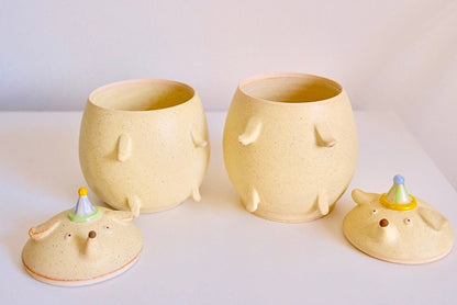 PRE-ORDER: "Beeb" - Soft Butter Dog Jar