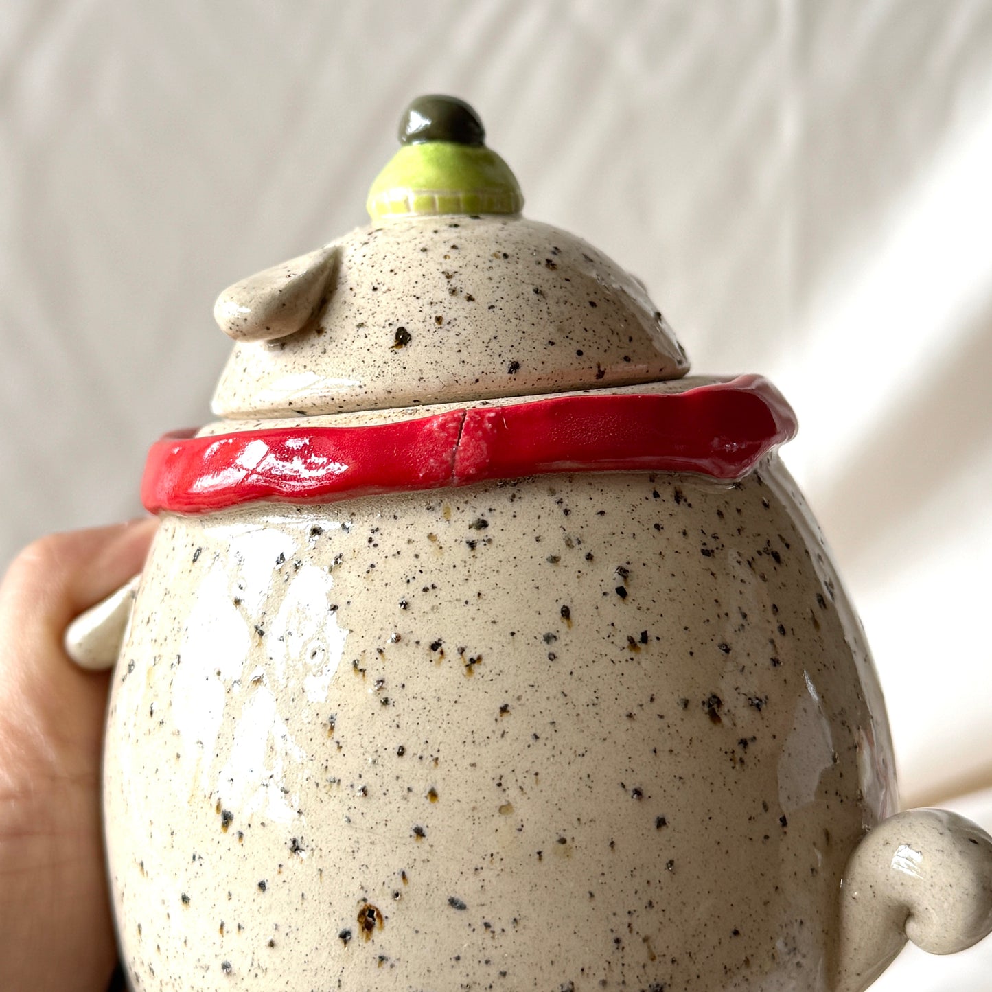 Winter Dog Jar