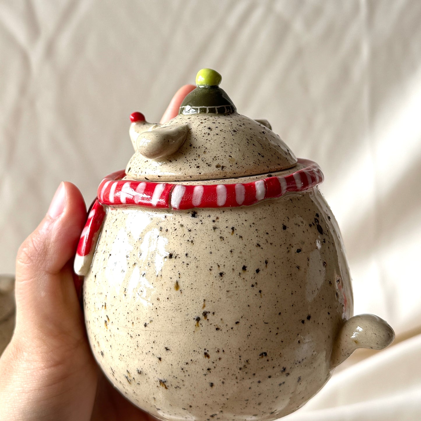 Winter Dog Jar