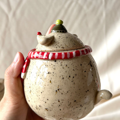 Winter Dog Jar